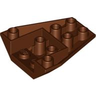 Lego loď letadlo spodní část 4x4, červeno hnědá (6030728, 6092953, 6261521, 6019287, 4211310)